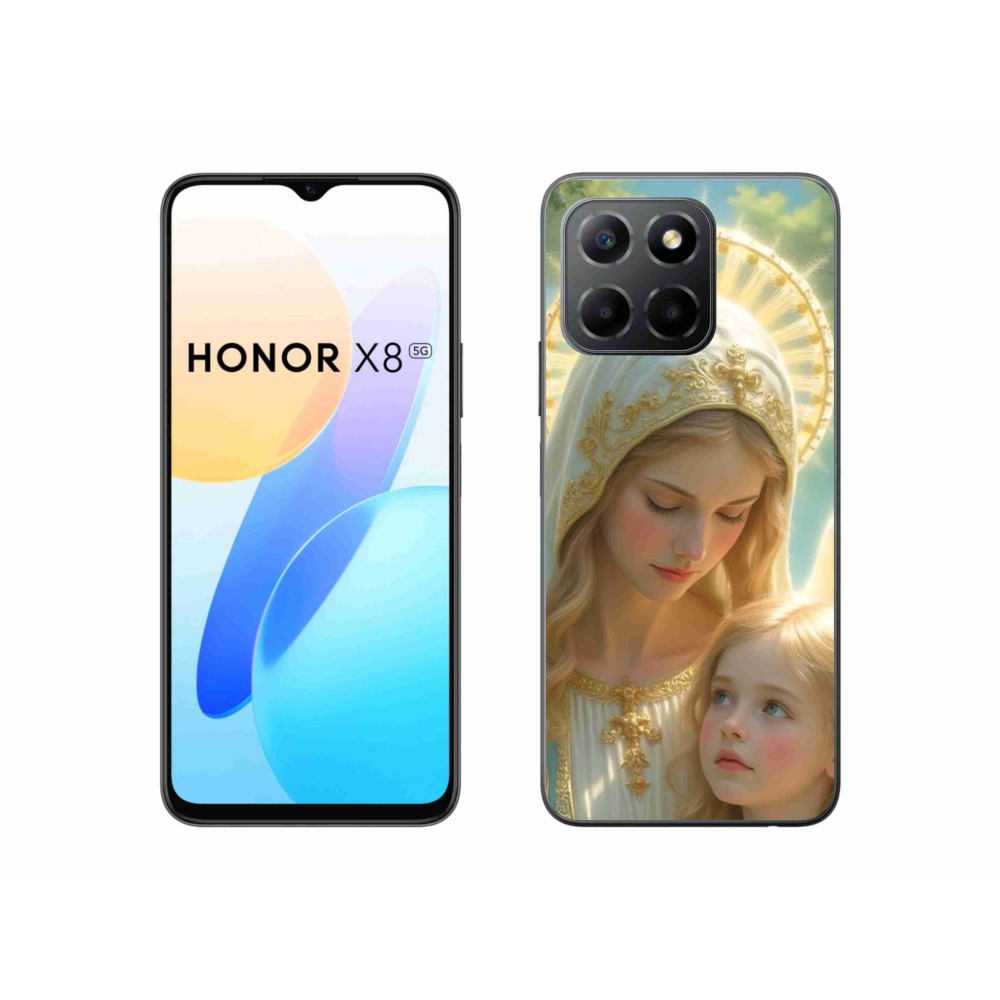 Gelový kryt mmCase na Honor X8 5G/Honor 70 Lite 5G - náboženský motiv 2