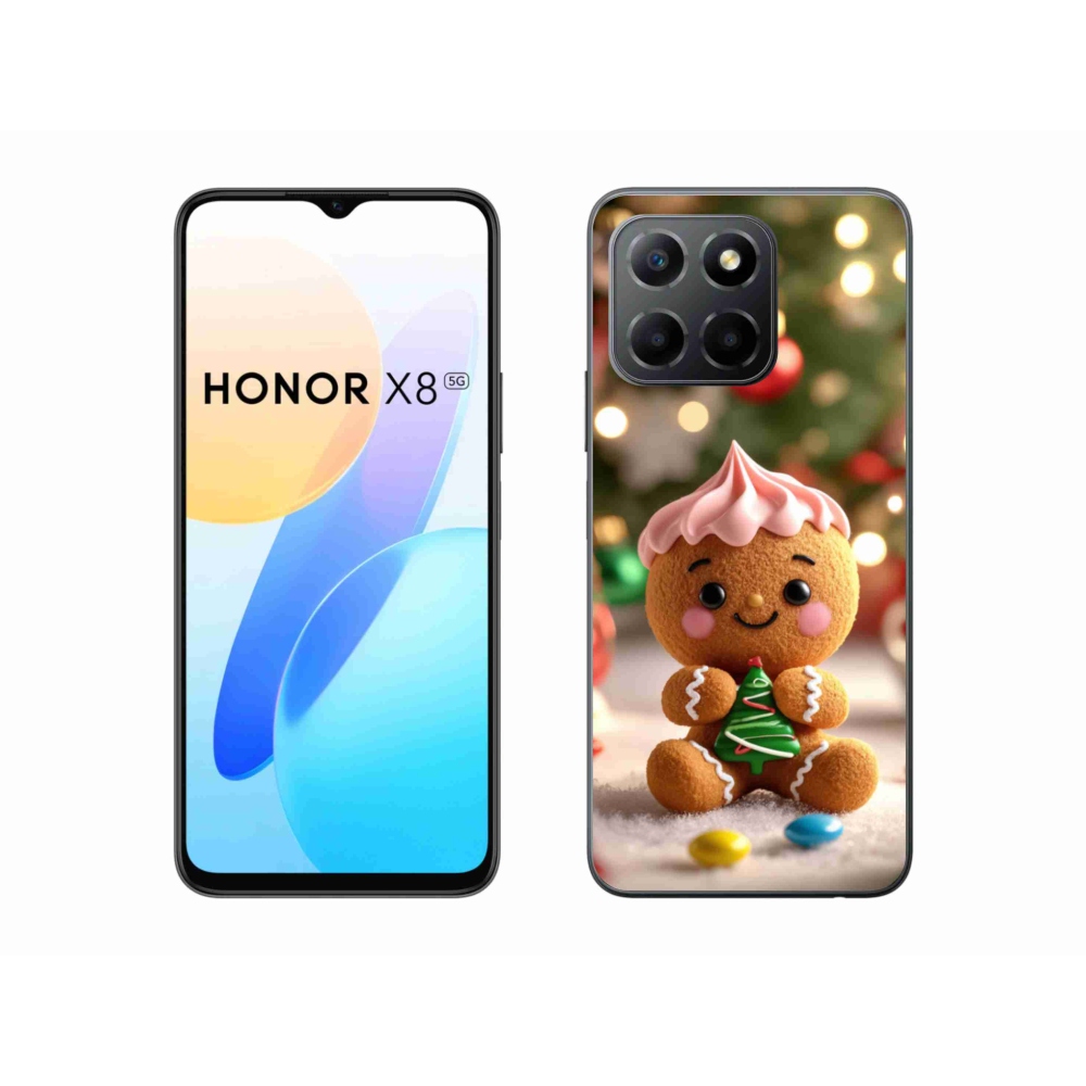 Gelový kryt mmCase na Honor X8 5G/Honor 70 Lite 5G - perníček