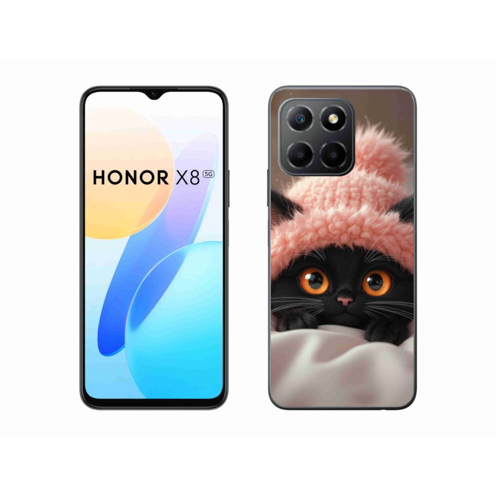 Gelový kryt mmCase na Honor X8 5G/Honor 70 Lite 5G - roztomilé kotě 7
