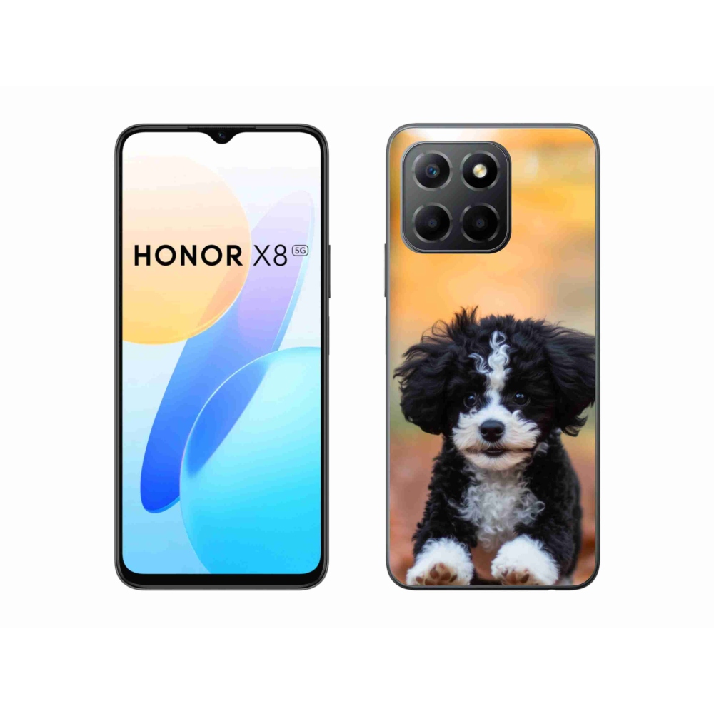 Gelový kryt mmCase na Honor X8 5G/Honor 70 Lite 5G - roztomilé štěně 2