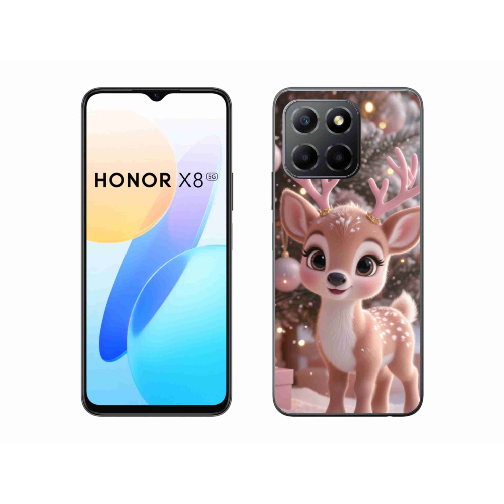 Gelový kryt mmCase na Honor X8 5G/Honor 70 Lite 5G - roztomilý sob