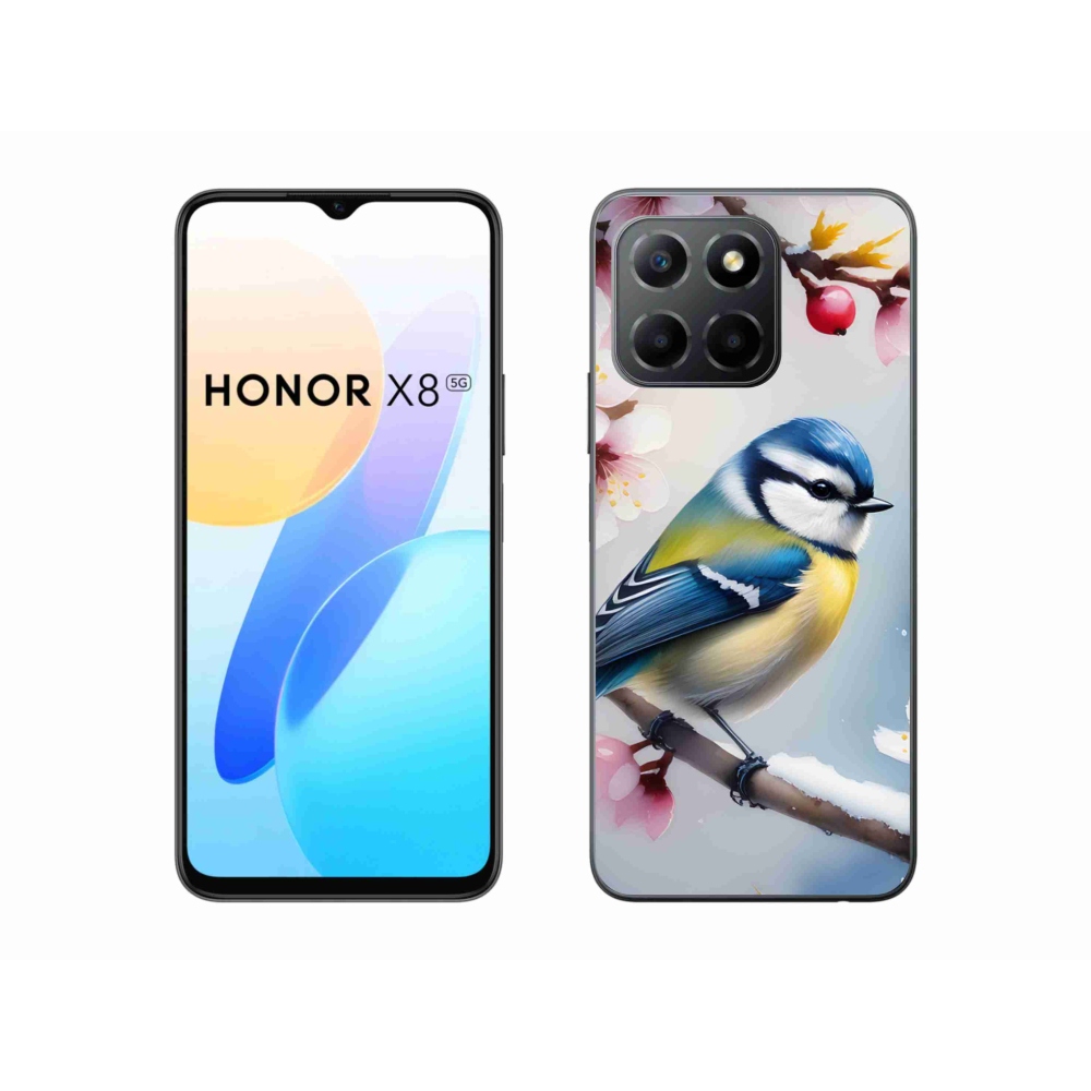 Gelový kryt mmCase na Honor X8 5G/Honor 70 Lite 5G - sýkorka