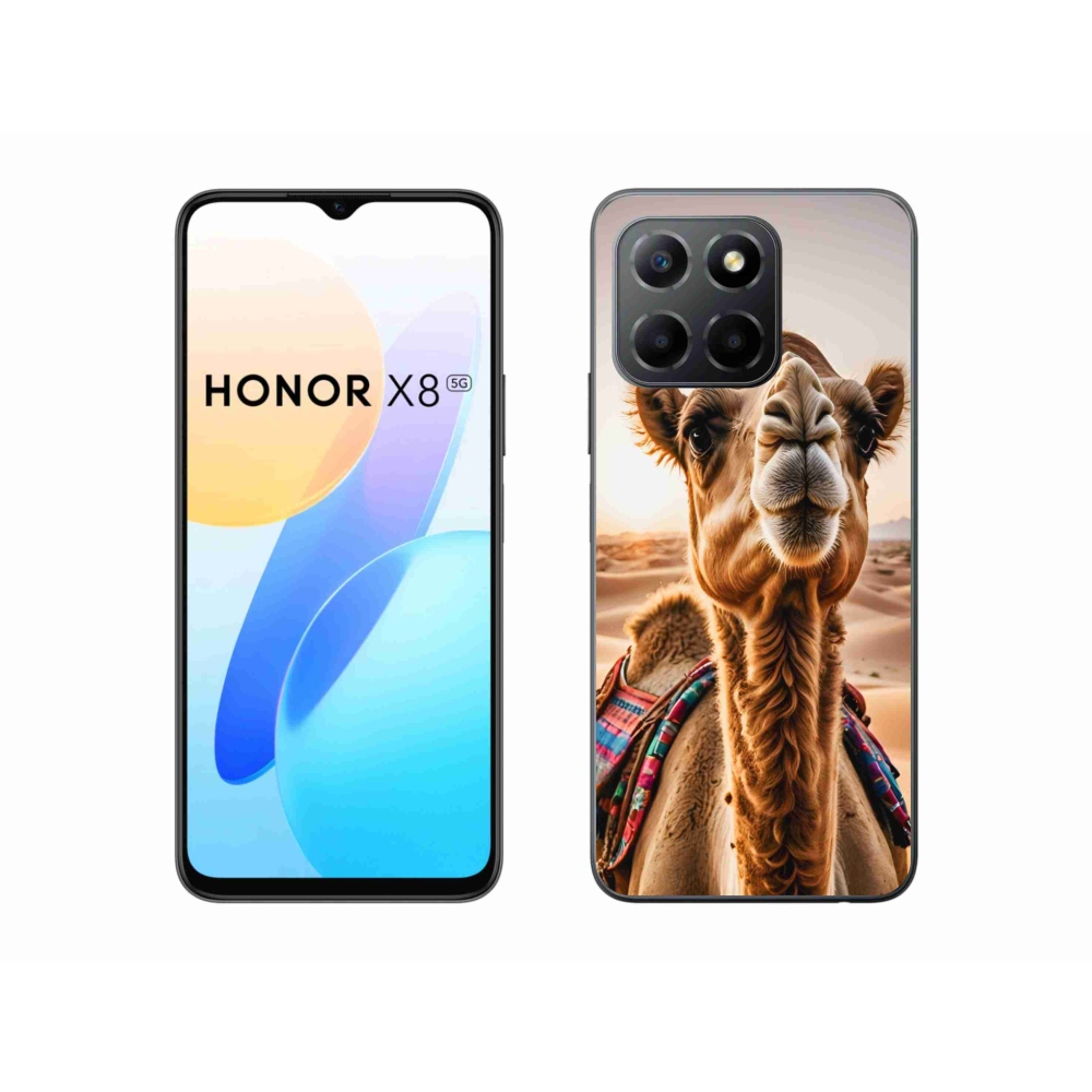 Gelový kryt mmCase na Honor X8 5G/Honor 70 Lite 5G - velbloud