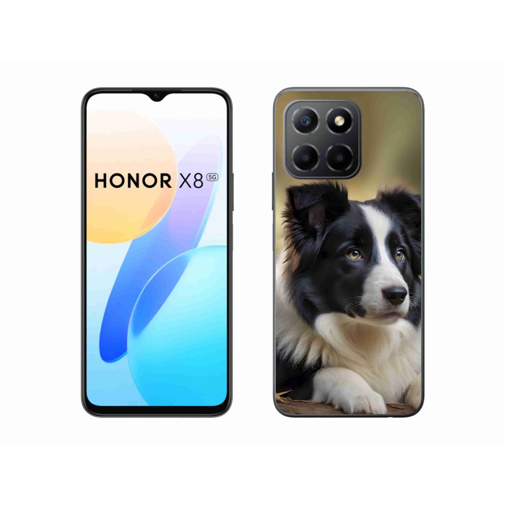 Gelový kryt mmCase na Honor X8 5G/Honor 70 Lite - border kolie 2