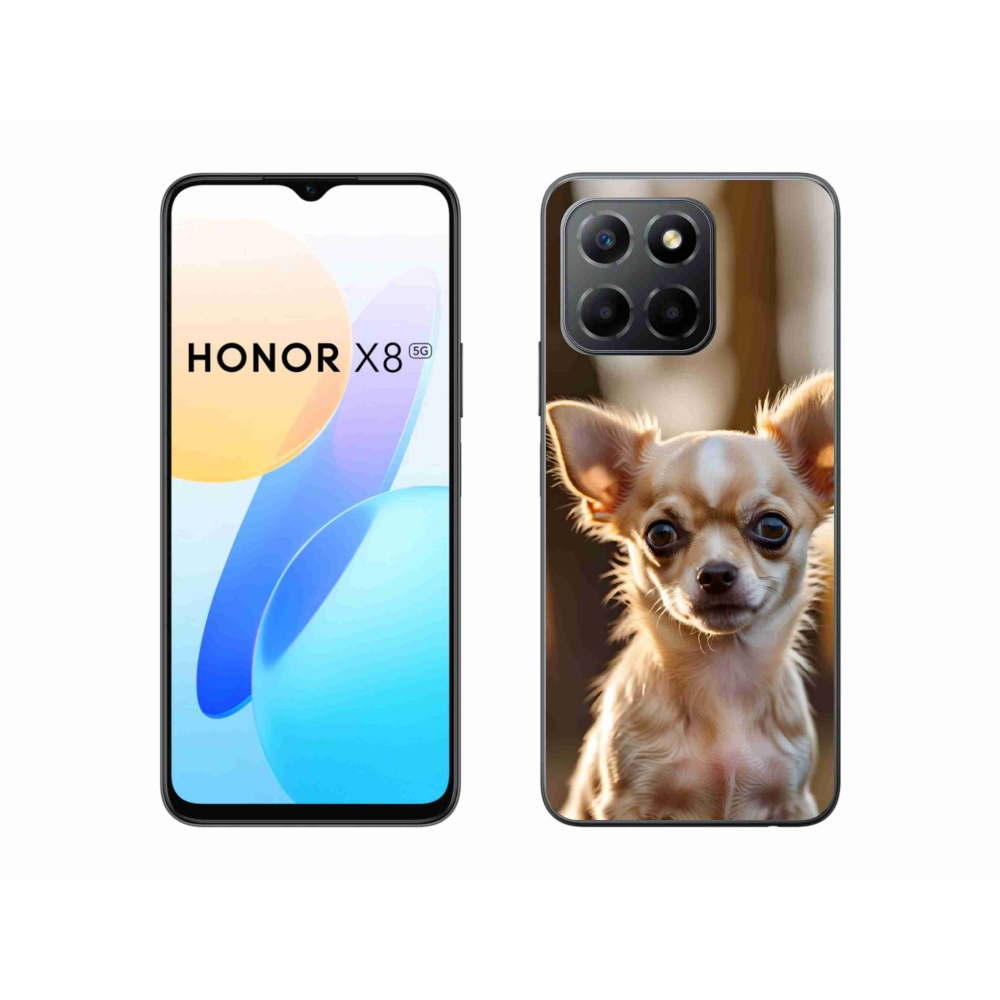 Gelový kryt mmCase na Honor X8 5G/Honor 70 Lite - čivava 6