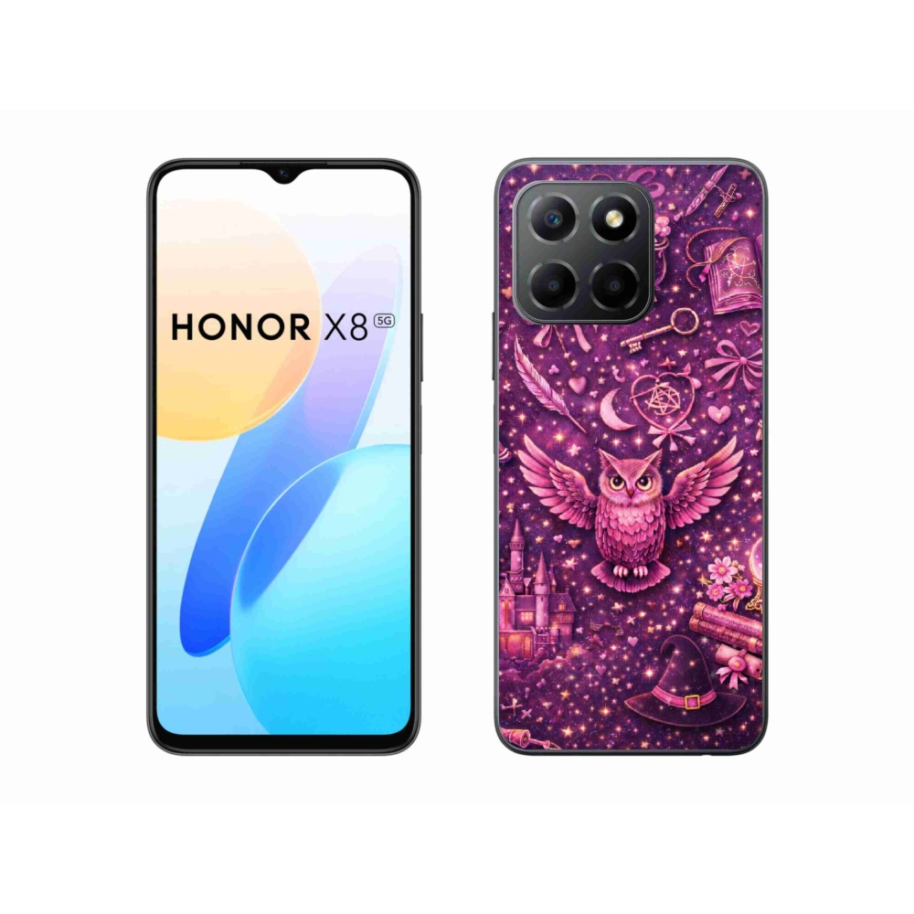 Gelový kryt mmCase na Honor X8 5G/Honor 70 Lite - magický svět