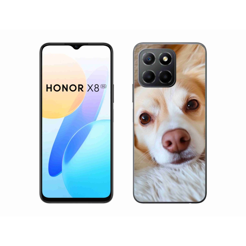 Gelový kryt mmCase na Honor X8 5G/Honor 70 Lite - Roztomilá čivava