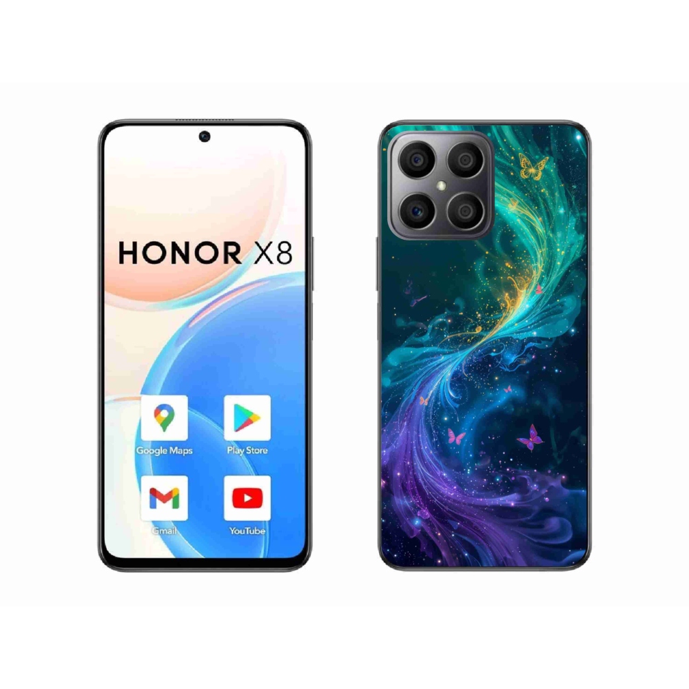 Gelový kryt mmCase na Honor X8 - abstraktní motiv 31
