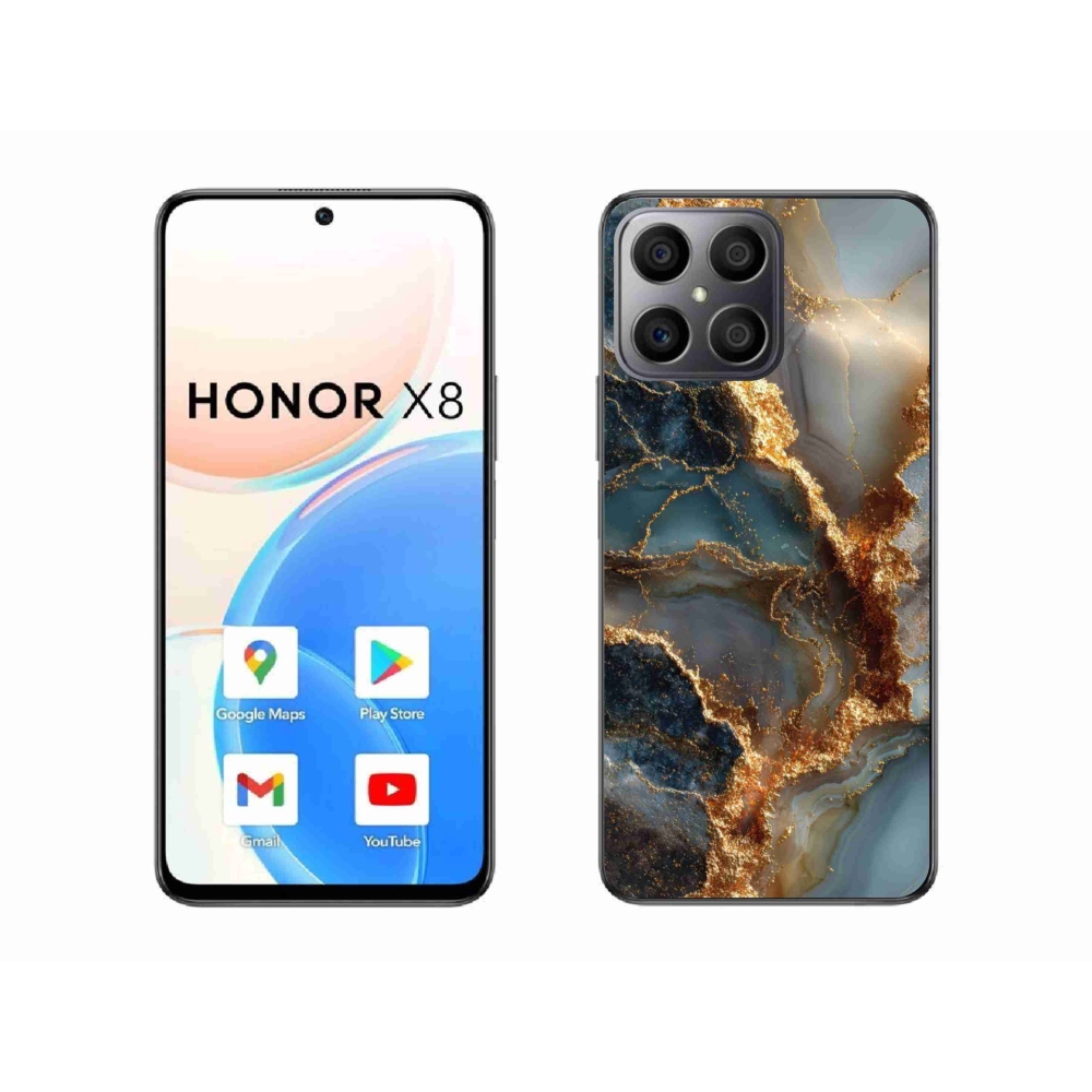 Gelový kryt mmCase na Honor X8 - abstraktní motiv 33