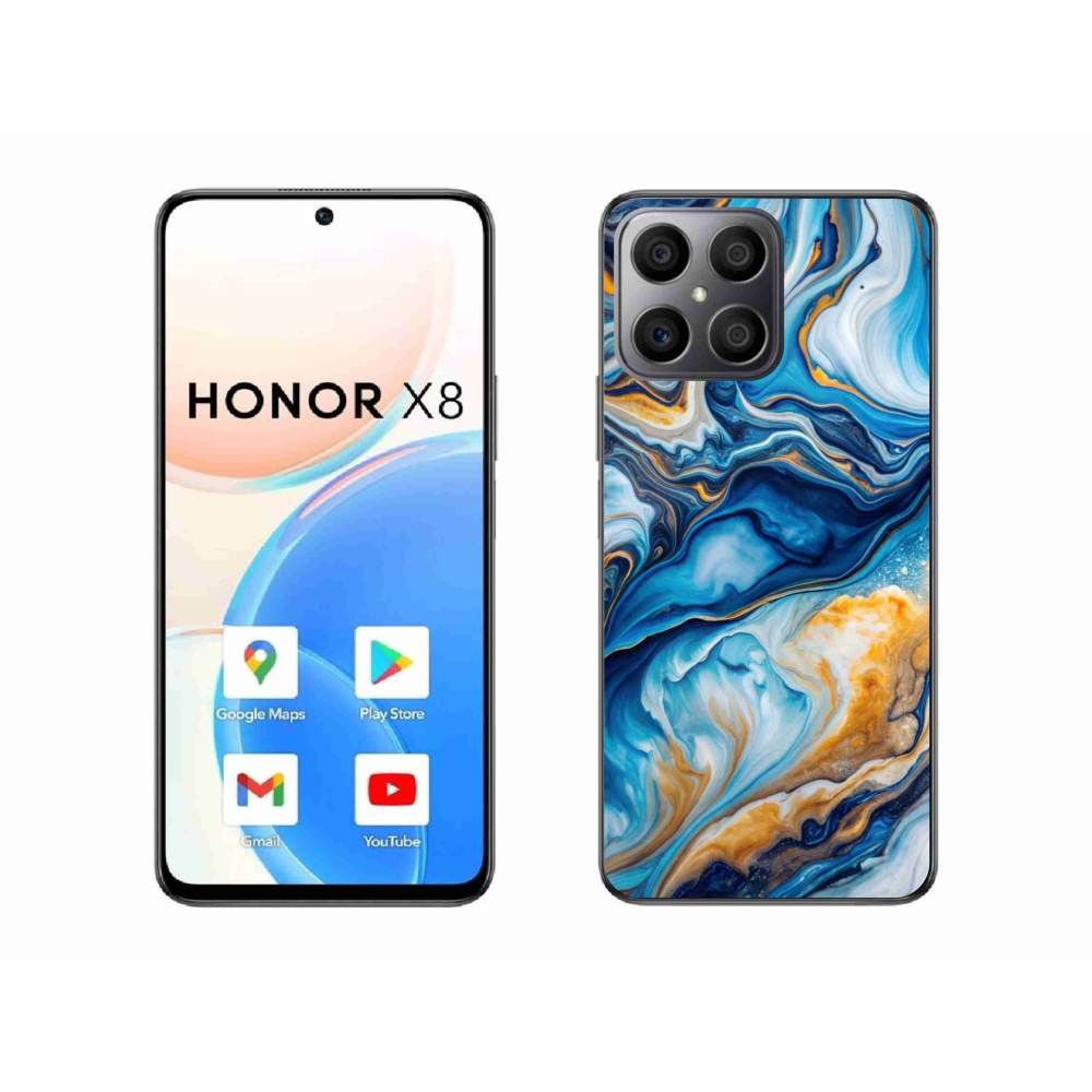 Gelový kryt mmCase na Honor X8 - abstraktní motiv 34