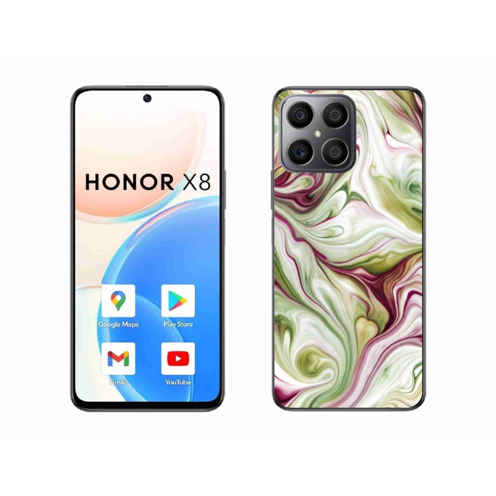 Gelový kryt mmCase na Honor X8 - abstraktní motiv 36
