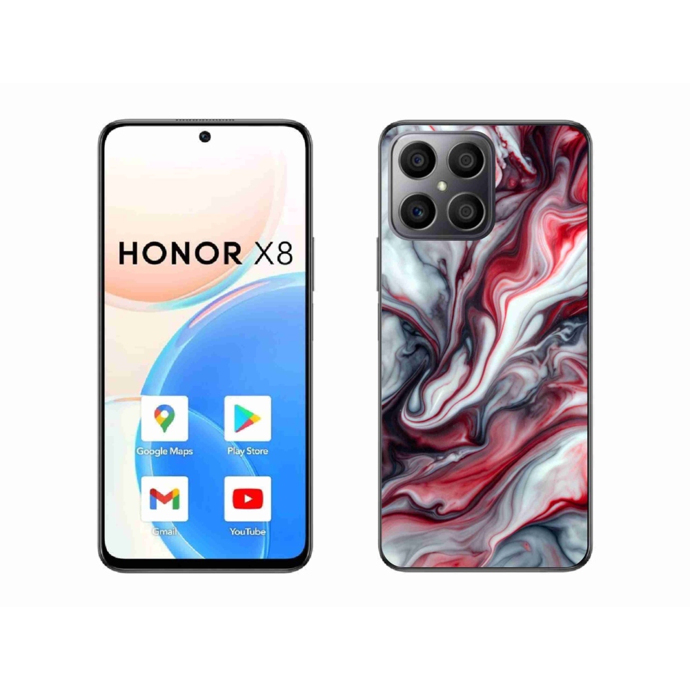 Gelový kryt mmCase na Honor X8 - abstraktní motiv 37