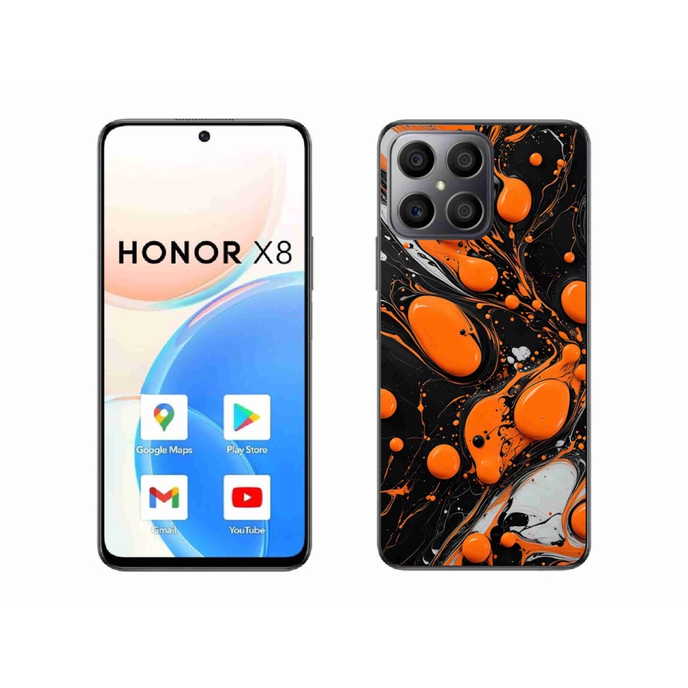 Gelový kryt mmCase na Honor X8 - abstraktní motiv 41