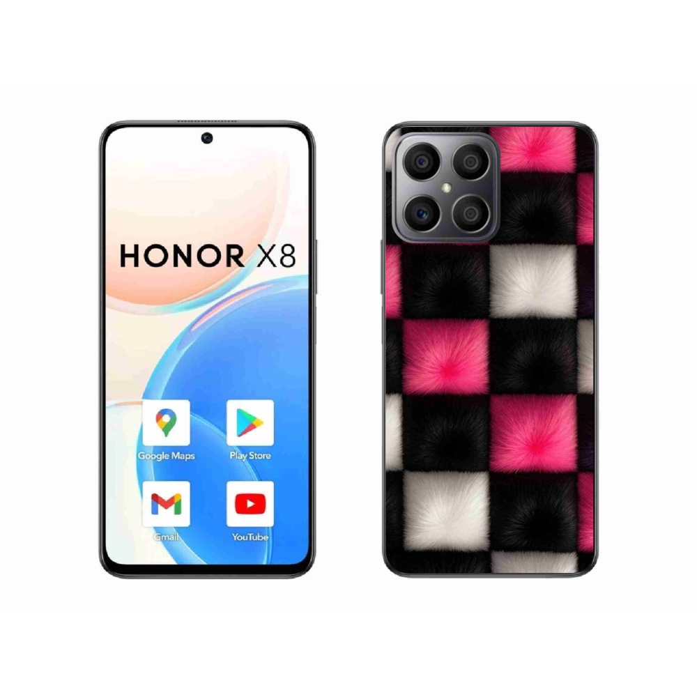 Gelový kryt mmCase na Honor X8 - abstraktní motiv 44