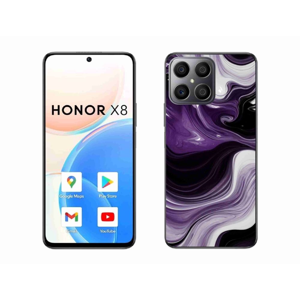 Gelový kryt mmCase na Honor X8 - abstraktní motiv 46