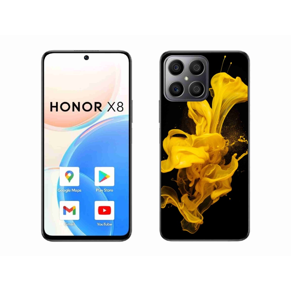 Gelový kryt mmCase na Honor X8 - abstraktní motiv 56