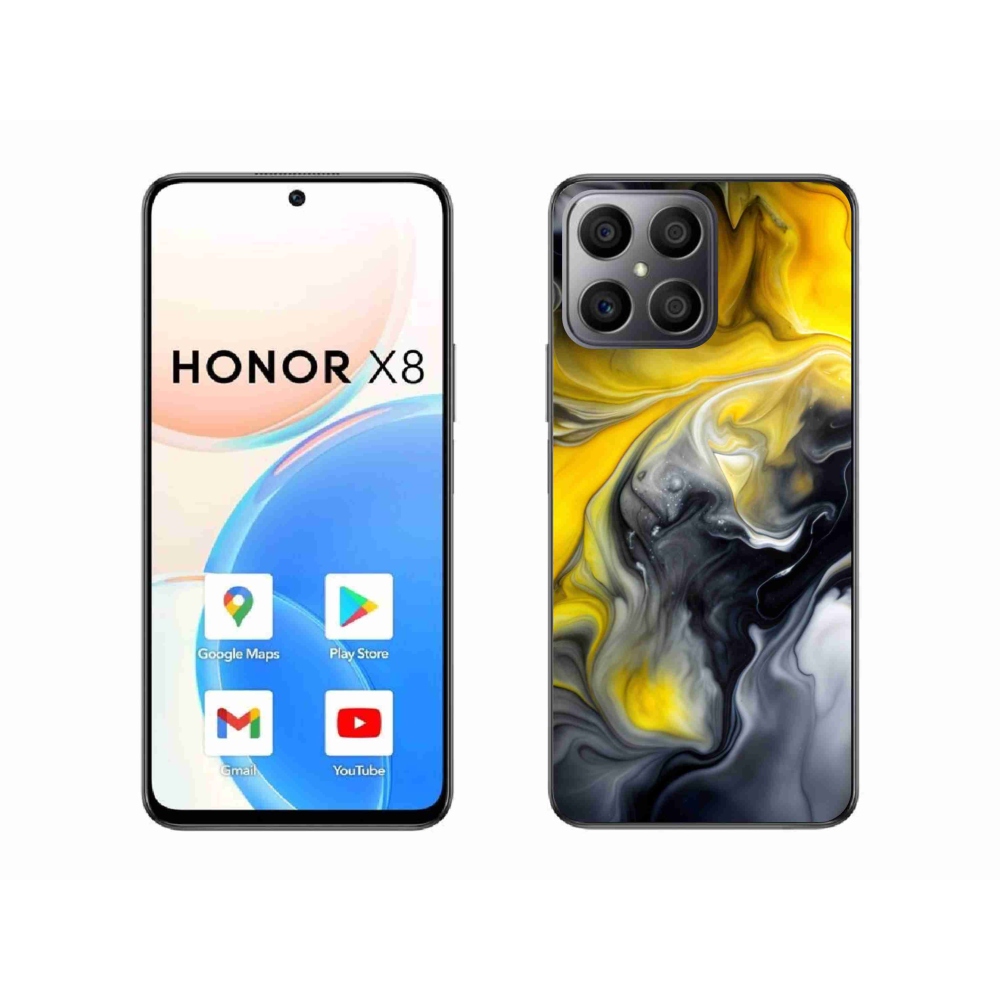 Gelový kryt mmCase na Honor X8 - abstraktní motiv 60