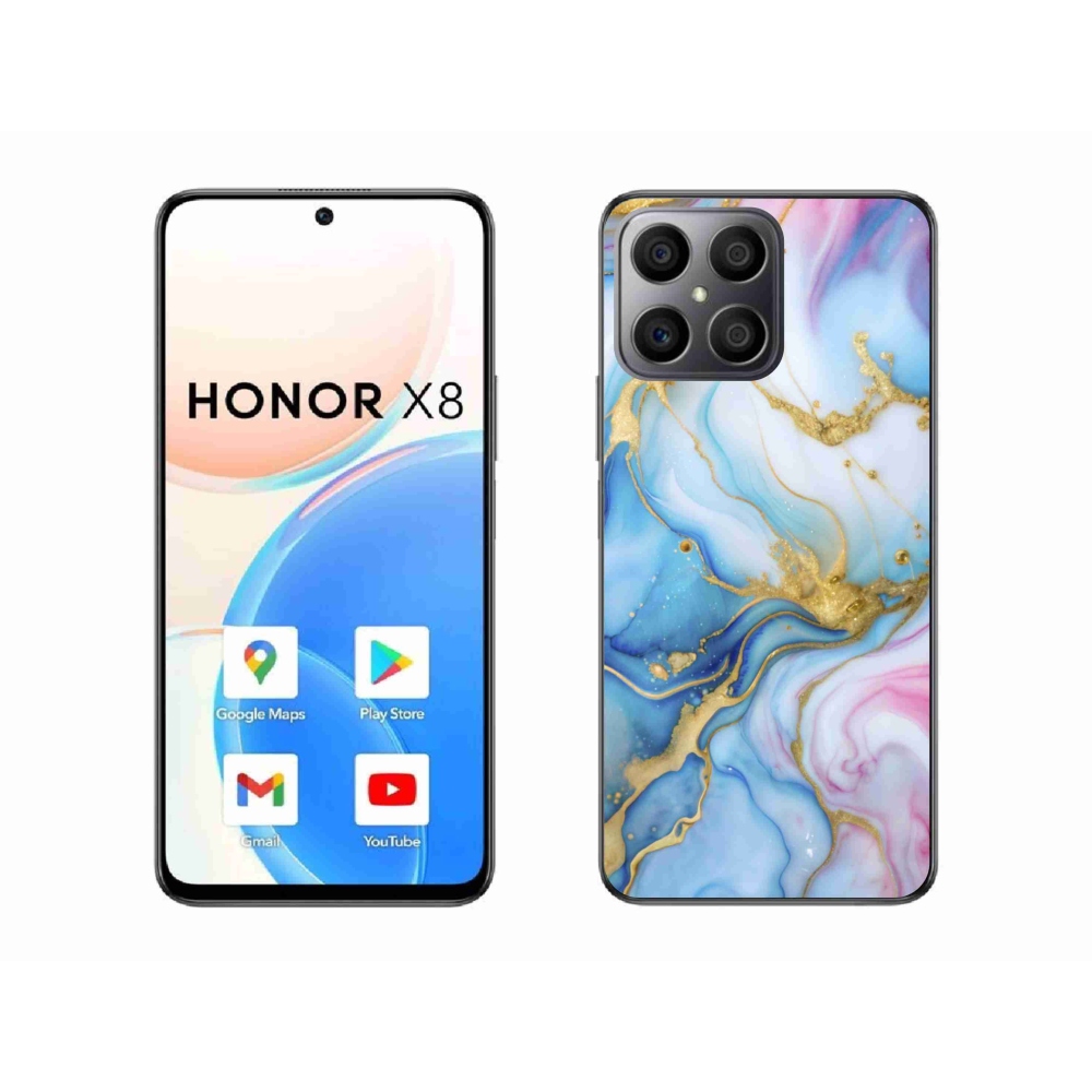 Gelový kryt mmCase na Honor X8 - abstraktní motiv 61