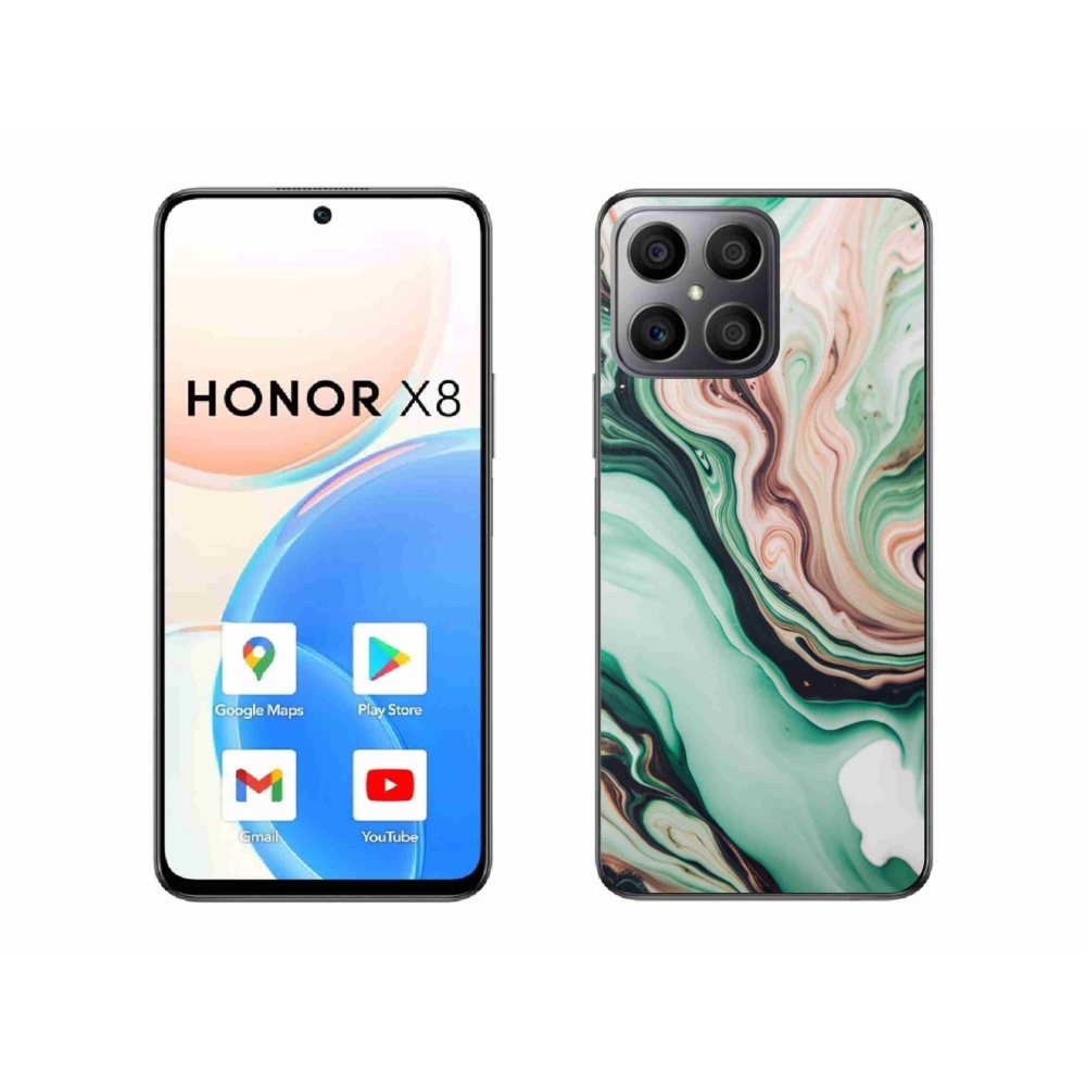 Gelový kryt mmCase na Honor X8 - abstraktní motiv 62