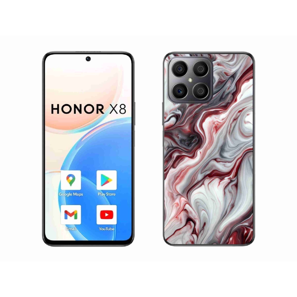 Gelový kryt mmCase na Honor X8 - abstraktní motiv 64