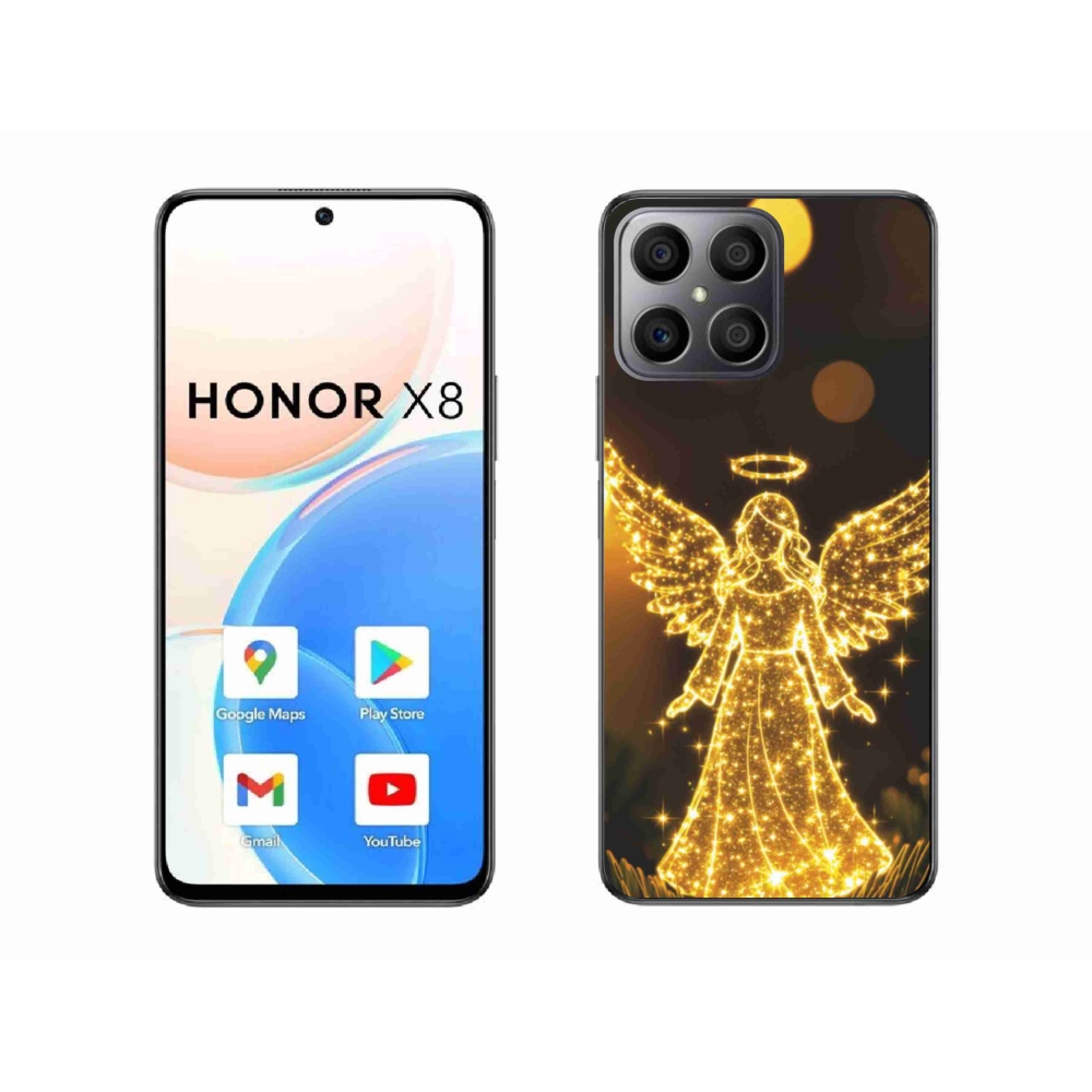 Gelový kryt mmCase na Honor X8 - anděl