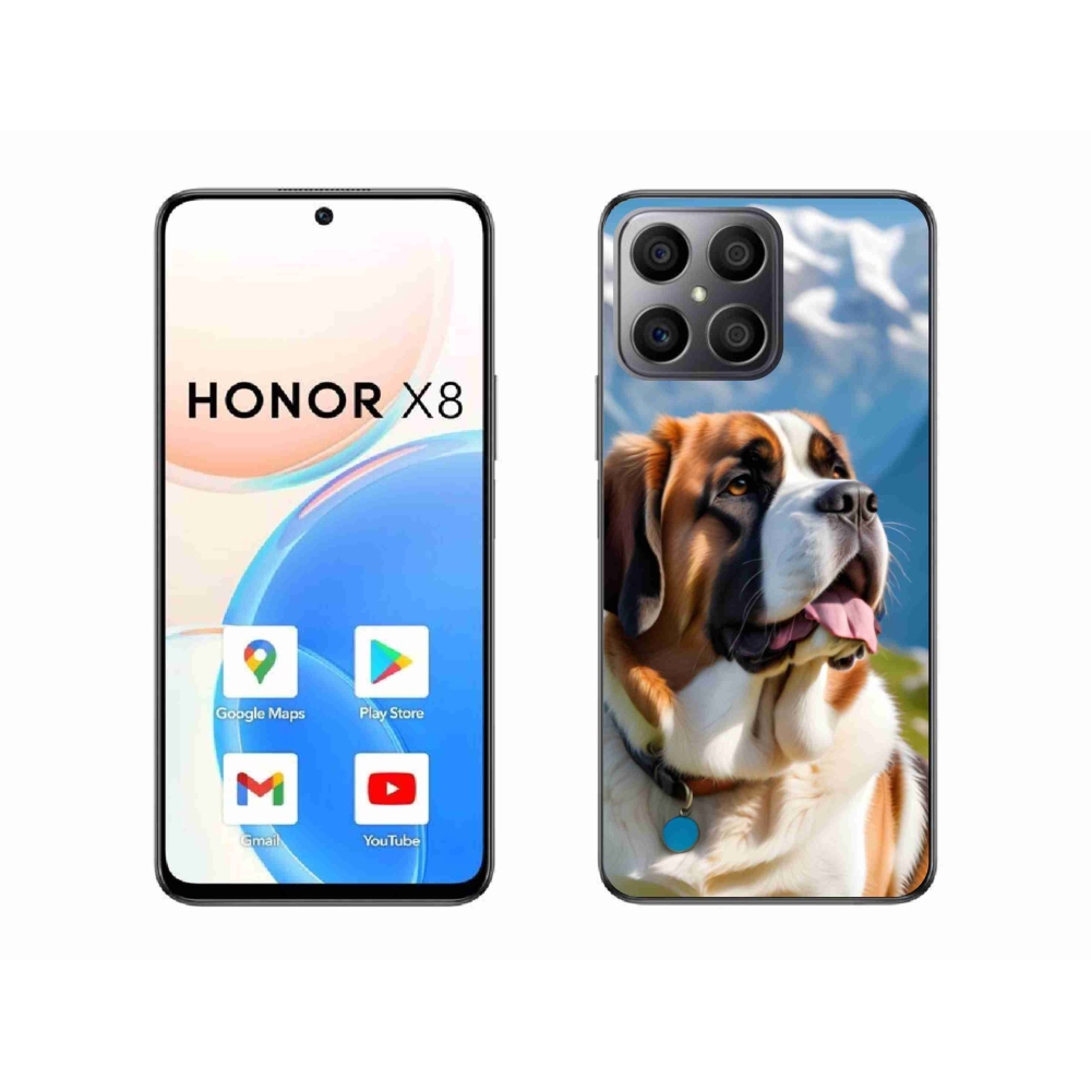 Gelový kryt mmCase na Honor X8 - bernardýn