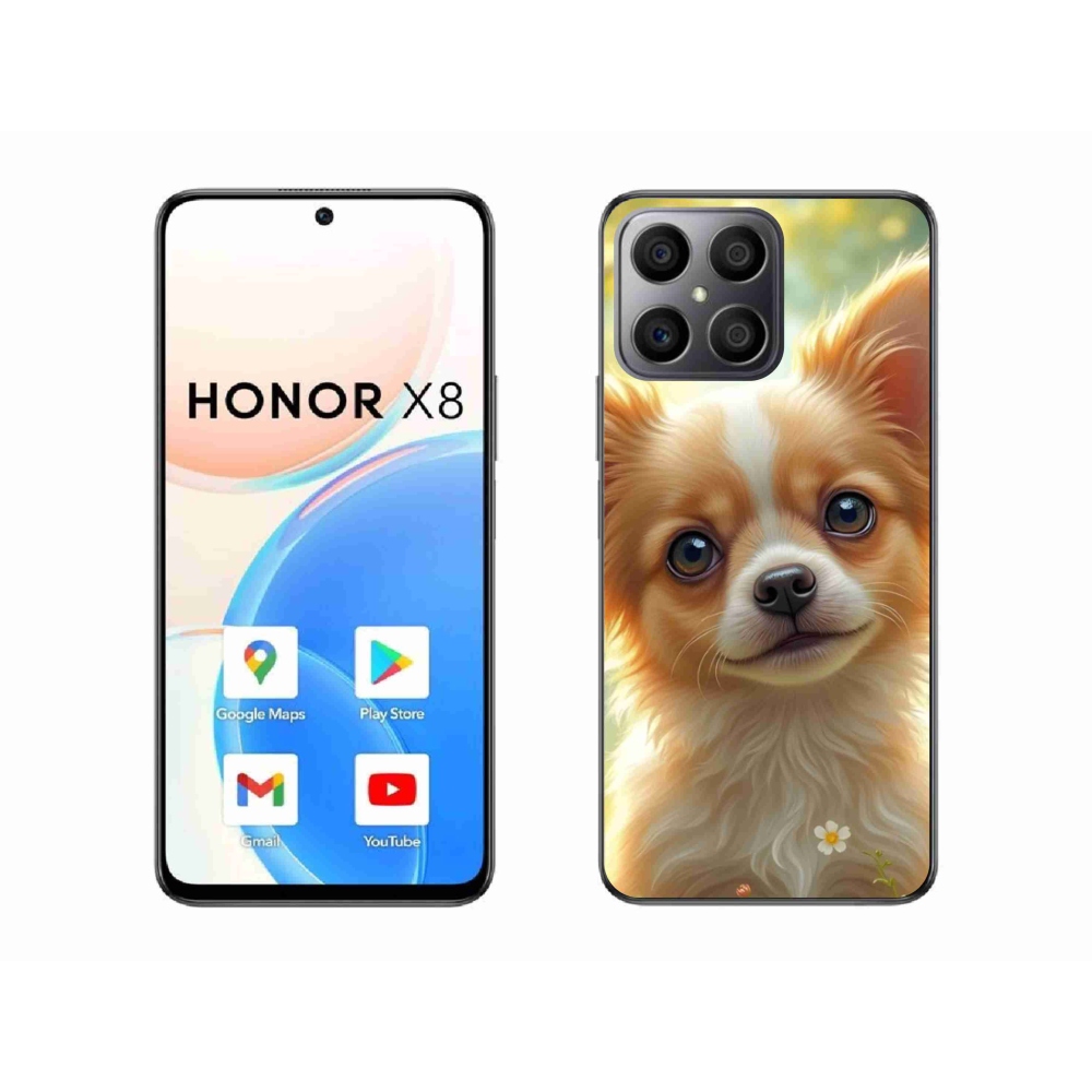 Gelový kryt mmCase na Honor X8 - čivava 5