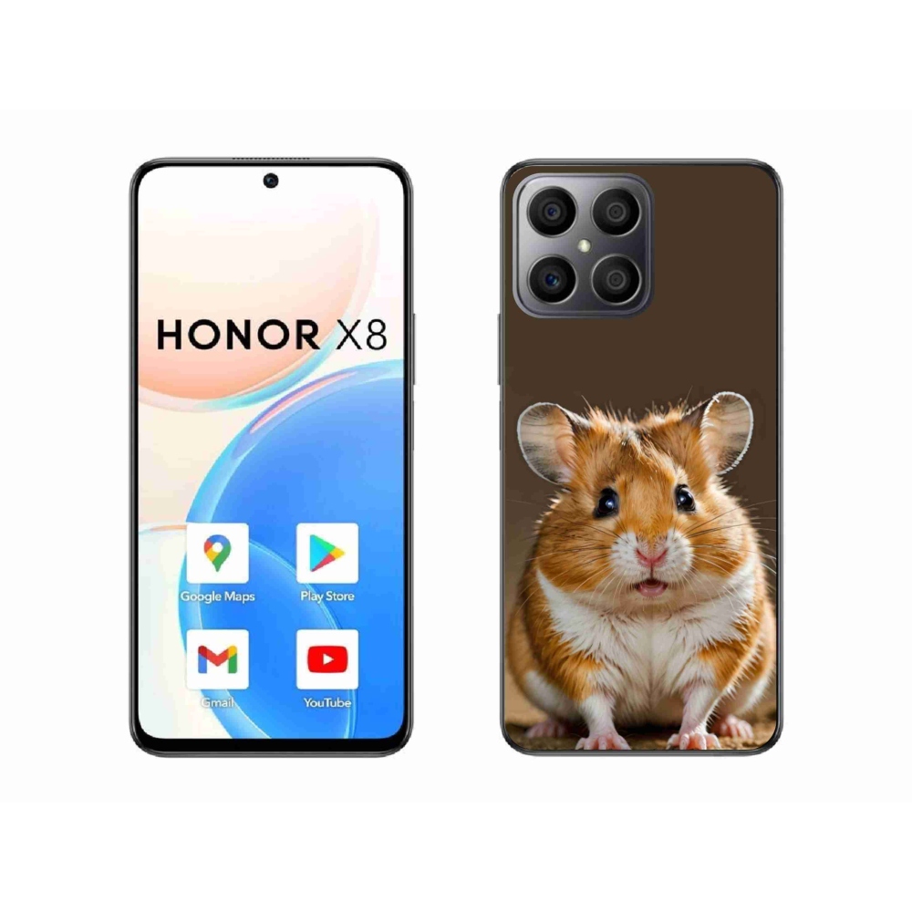 Gelový kryt mmCase na Honor X8 - křeček