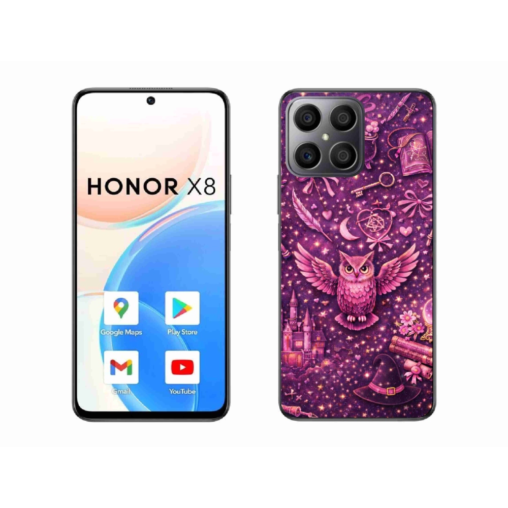 Gelový kryt mmCase na Honor X8 - magický svět