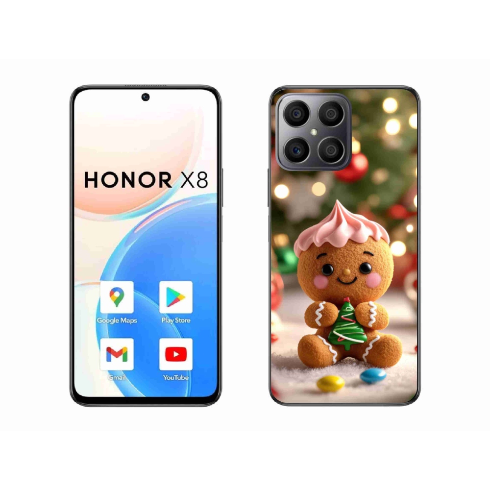 Gelový kryt mmCase na Honor X8 - perníček