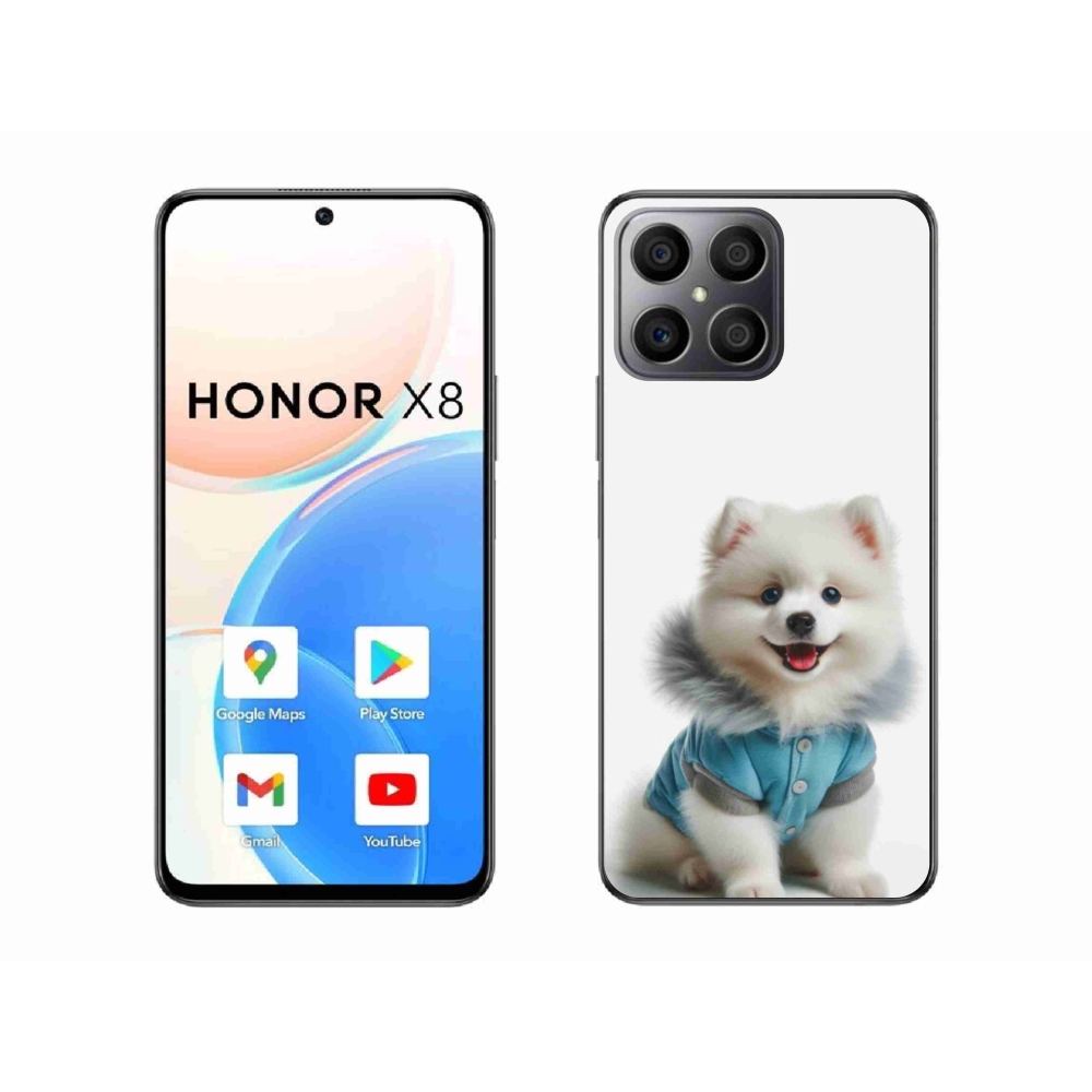 Gelový kryt mmCase na Honor X8 - pomeranian