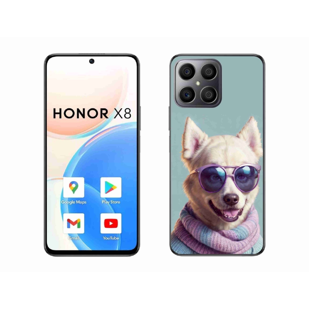 Gelový kryt mmCase na Honor X8 - stylový německý špic