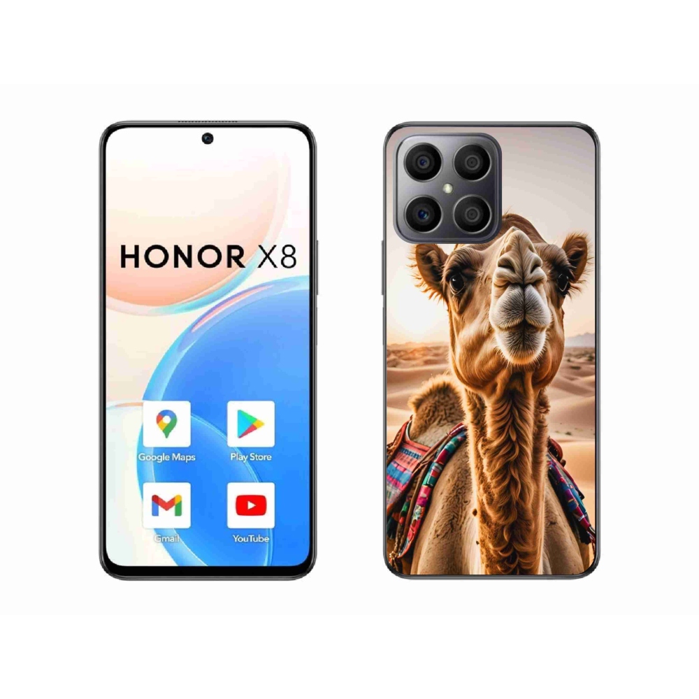 Gelový kryt mmCase na Honor X8 - velbloud
