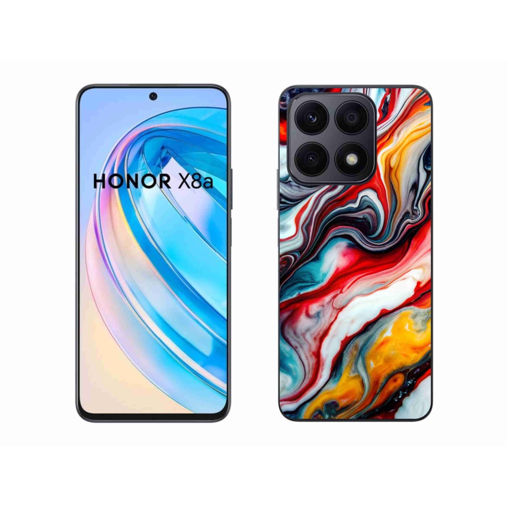 Gelový kryt mmCase na Honor X8a - abstraktní motiv 35