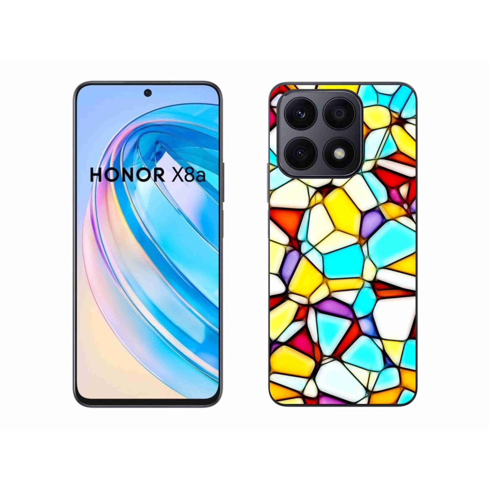 Gelový kryt mmCase na Honor X8a - abstraktní motiv 40