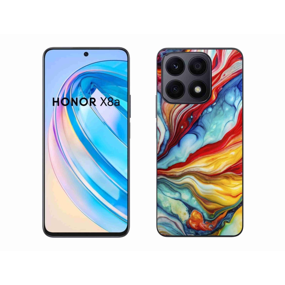 Gelový kryt mmCase na Honor X8a - abstraktní motiv 58