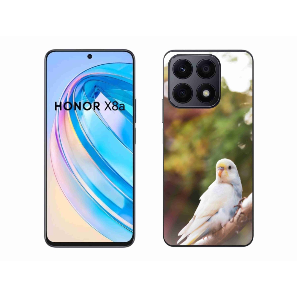 Gelový kryt mmCase na Honor X8a - andulka bílá