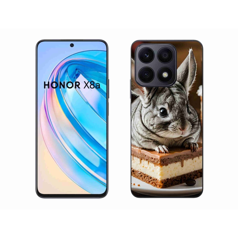 Gelový kryt mmCase na Honor X8a - činčila