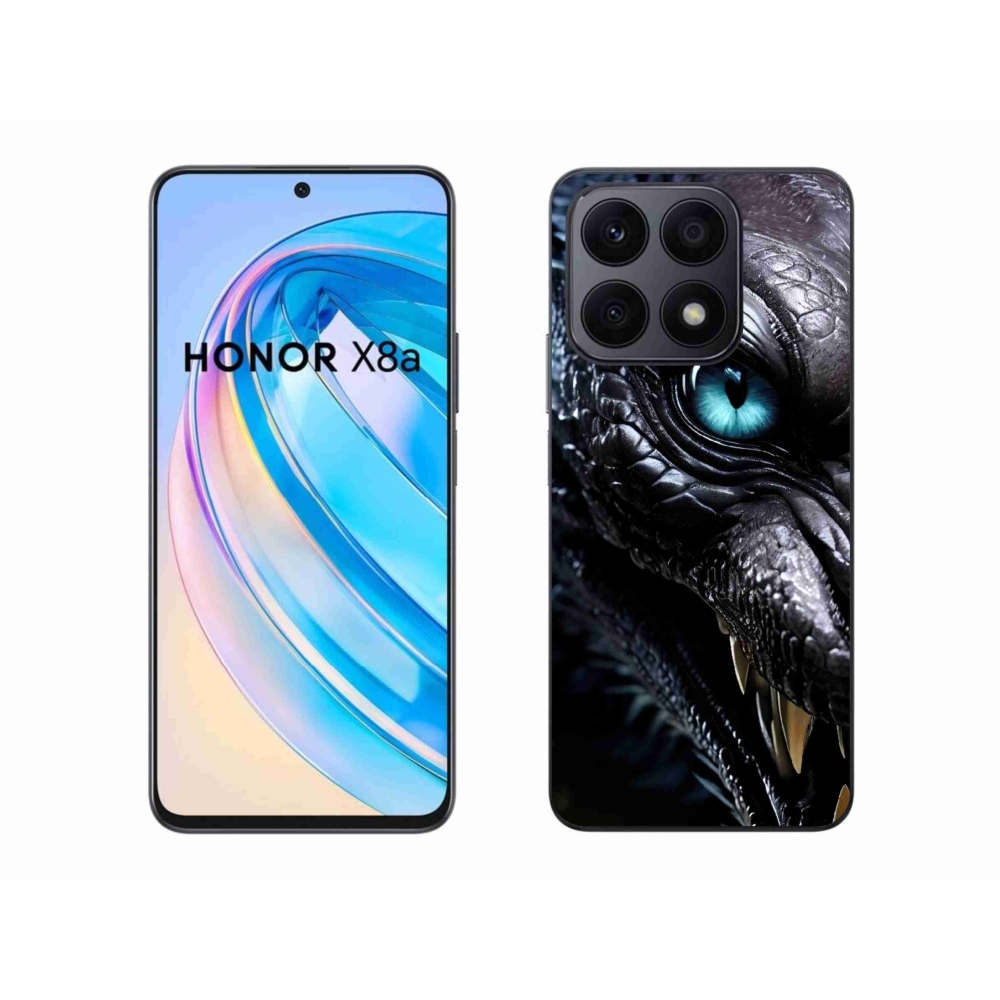 Gelový kryt mmCase na Honor X8a - dračí pohled