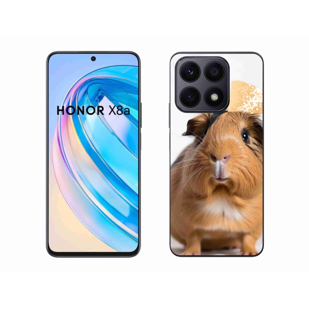 Gelový kryt mmCase na Honor X8a - hnědé morče