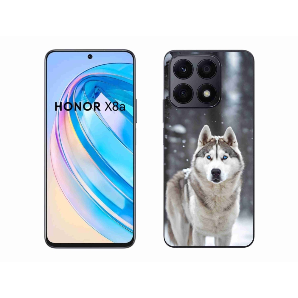 Gelový kryt mmCase na Honor X8a - husky 2