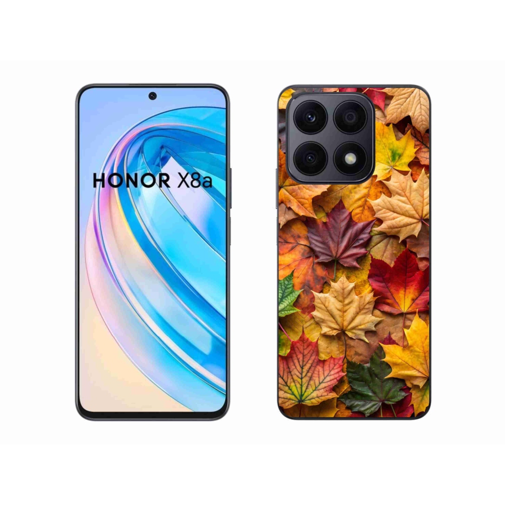 Gelový kryt mmCase na Honor X8a - javorové listy 2