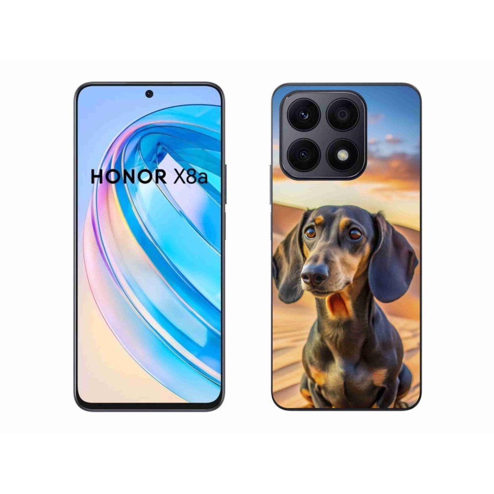 Gelový kryt mmCase na Honor X8a - jezevčík 3 