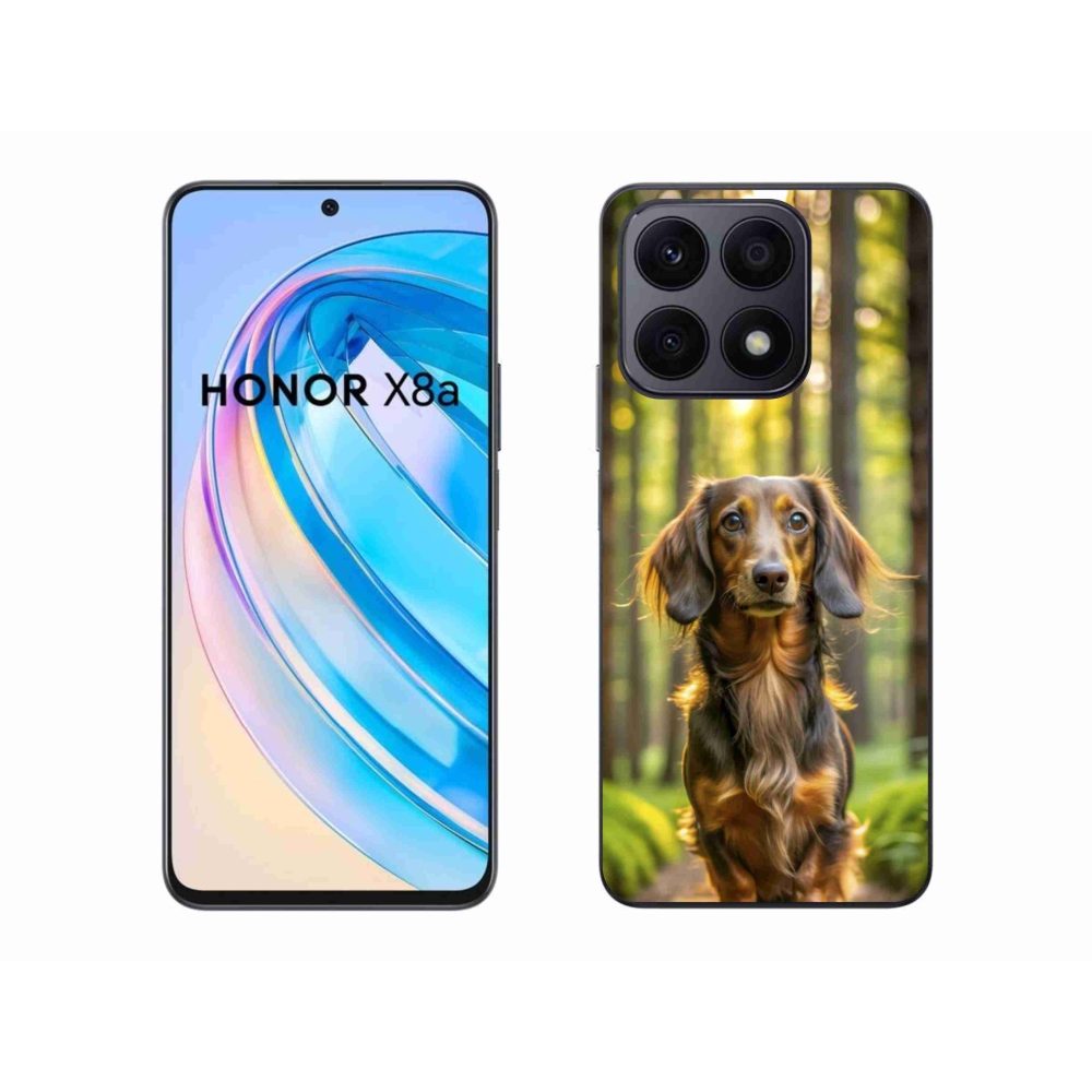 Gelový kryt mmCase na Honor X8a - jezevčík 4