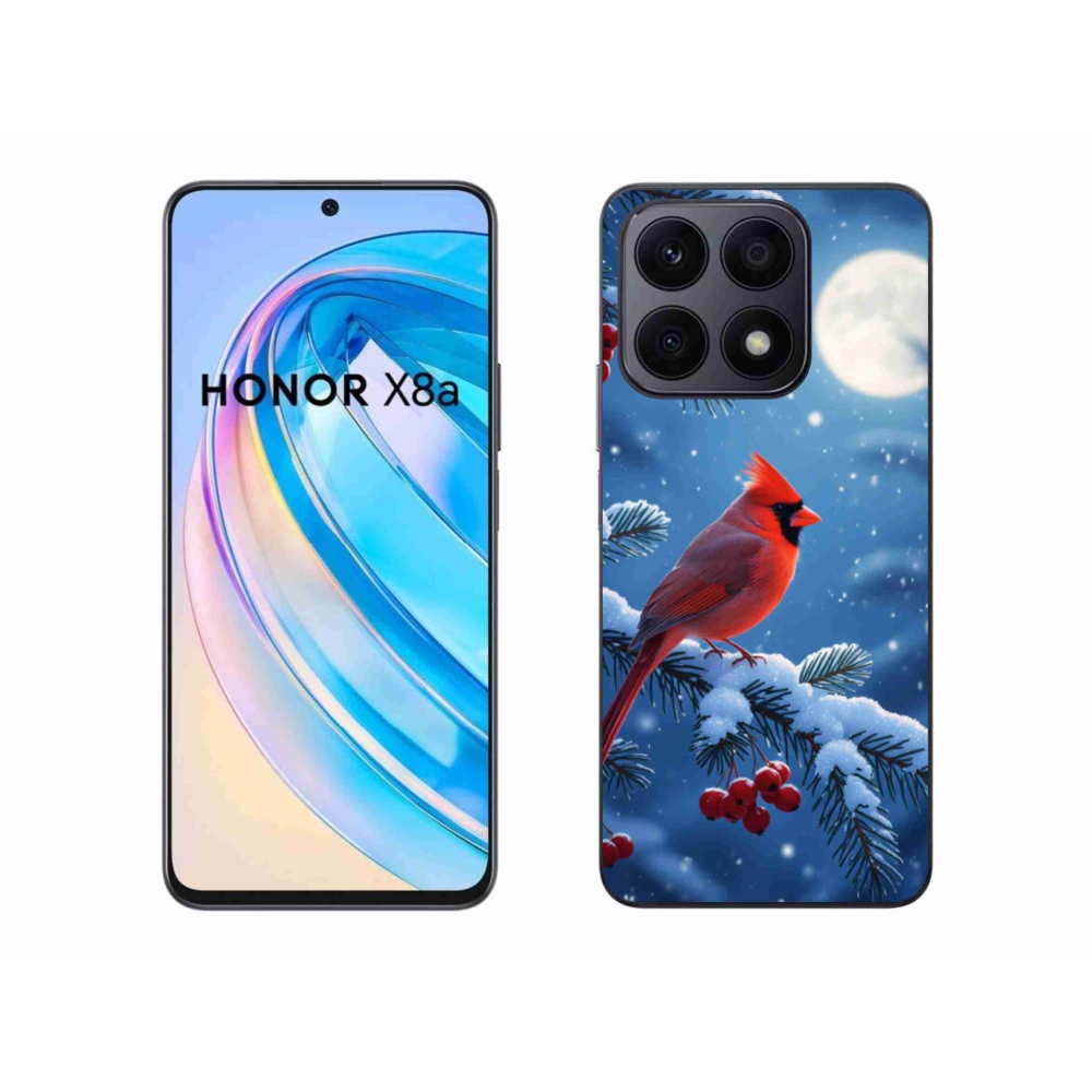 Gelový kryt mmCase na Honor X8a - kardinál červený