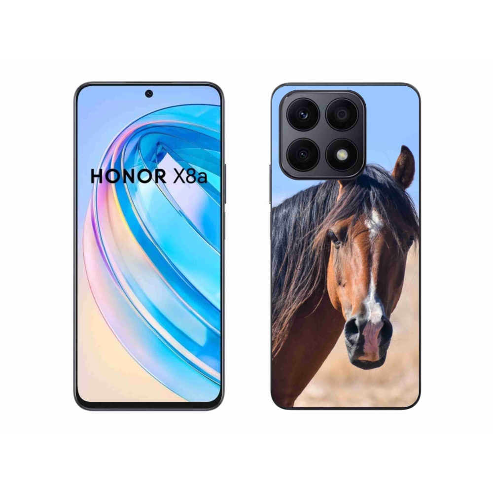 Gelový kryt mmCase na Honor X8a - klidný kůň