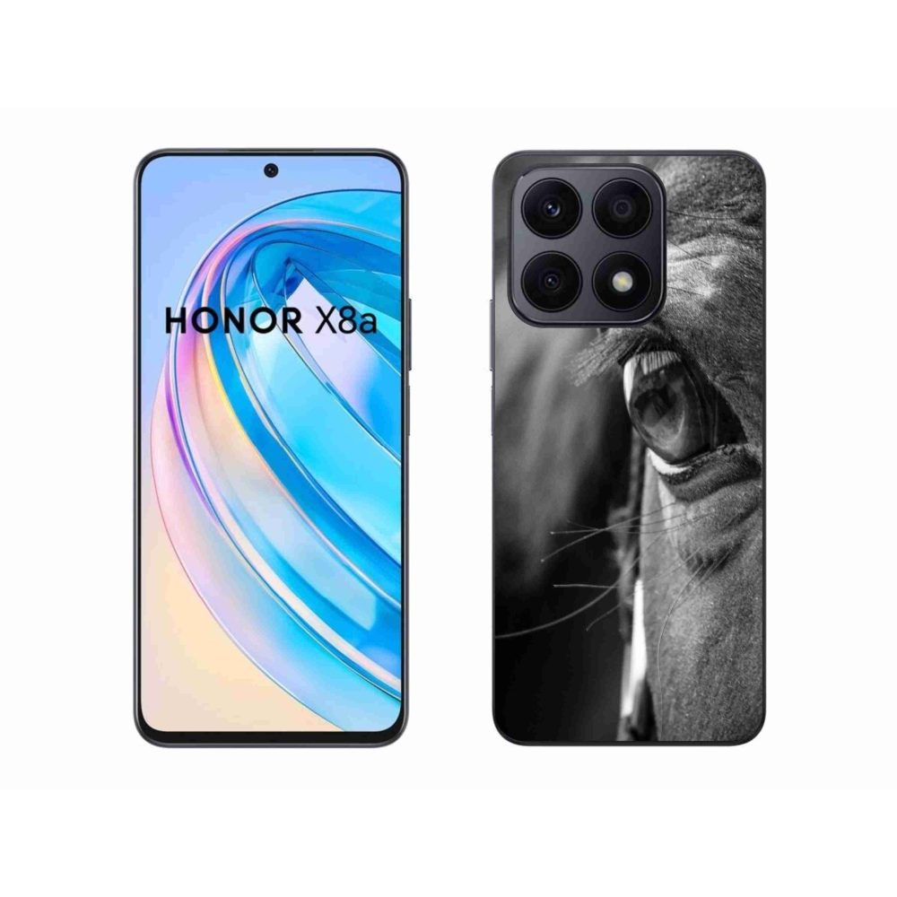 Gelový kryt mmCase na Honor X8a - koňský pohled