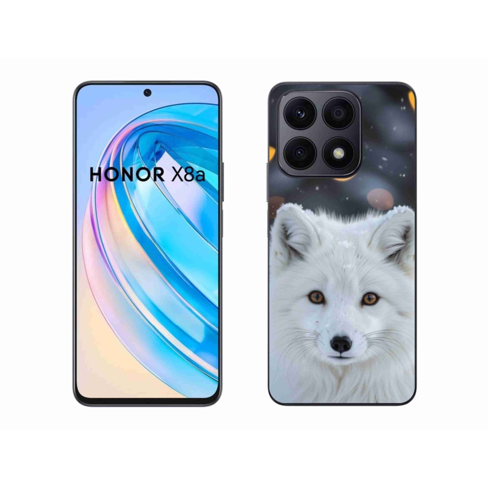 Gelový kryt mmCase na Honor X8a - liška polární