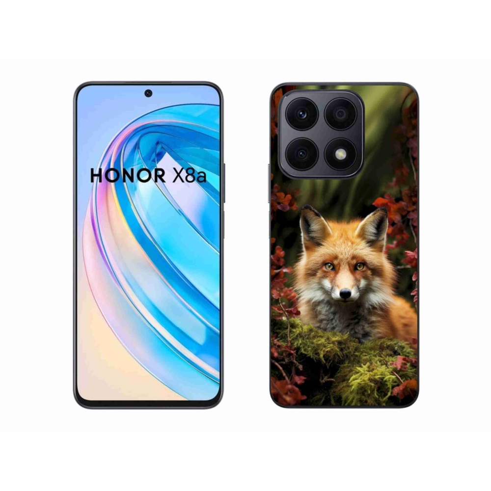 Gelový kryt mmCase na Honor X8a - liška v lese