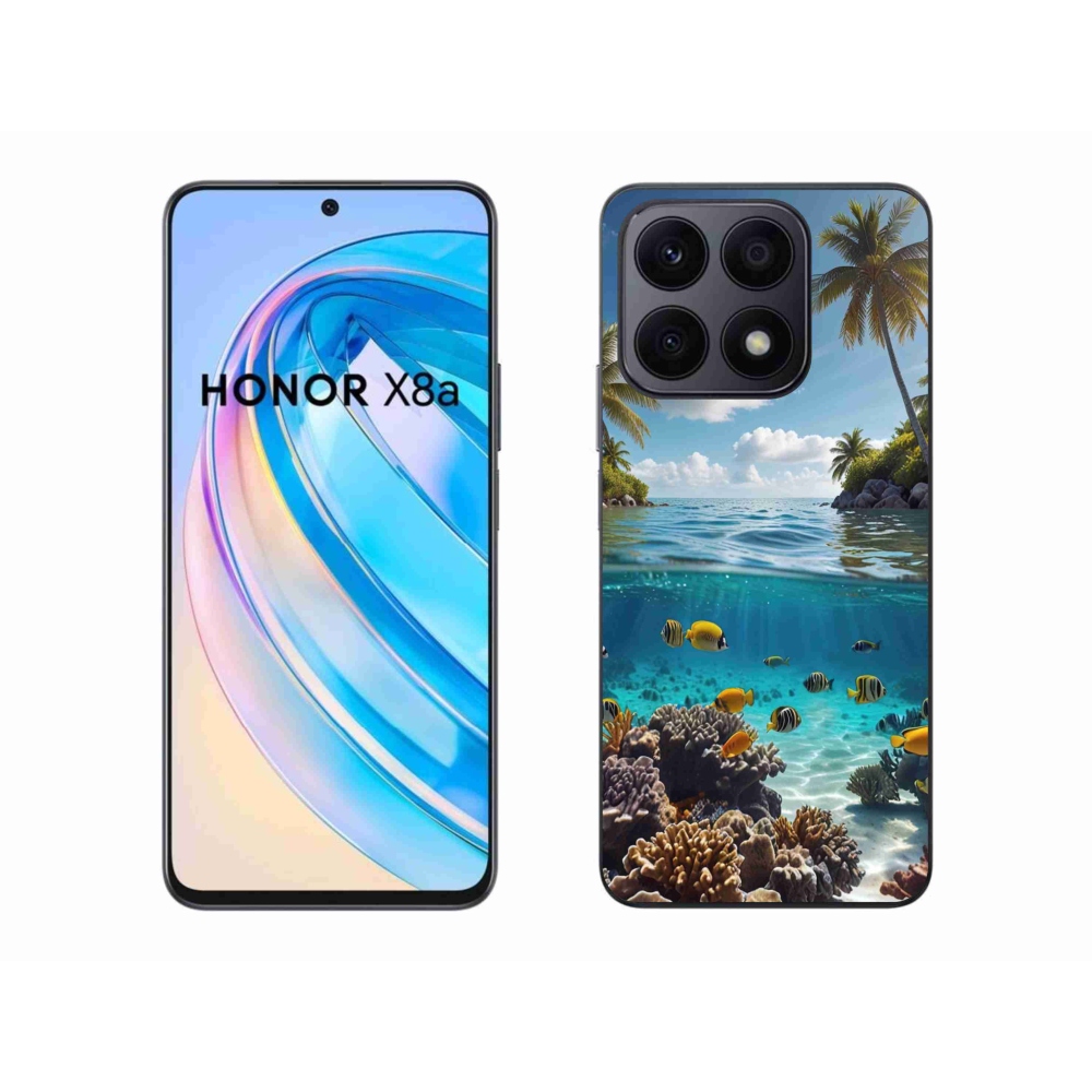 Gelový kryt mmCase na Honor X8a - mořský svět 4